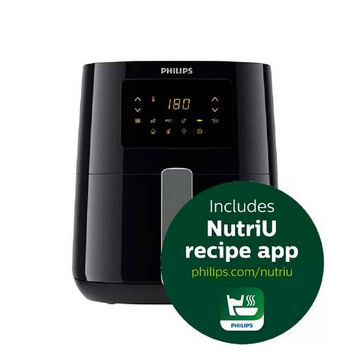 FREIDORA PHILIPS HD9252/70 AIRFRYER NEGRO 1400W