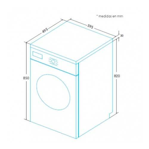 LAVADORA EDESA EWF1470X 1400R 925270502 COMPRALO EN