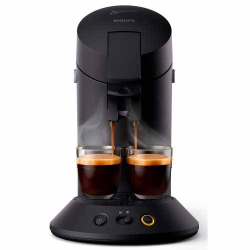 CAFETERA PHILIPS CSA210/61 SENSEO NEGRA MONODOSIS