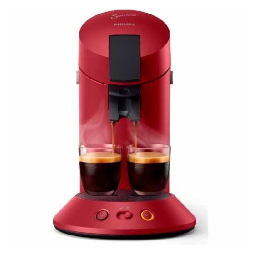 CAFETERA PHILIPS CSA210/91 SENSEO ROJA MONODOSIS