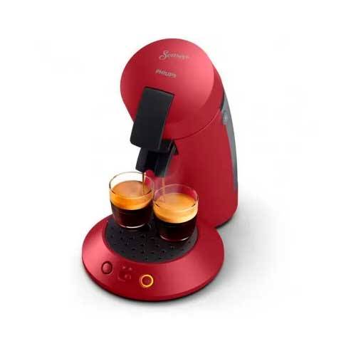 CAFETERA PHILIPS CSA210/91 SENSEO ROJA MONODOSIS