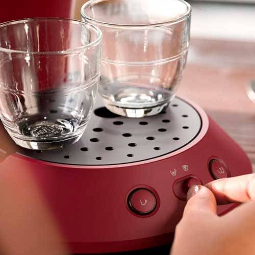 CAFETERA PHILIPS CSA210/91 SENSEO ROJA MONODOSIS