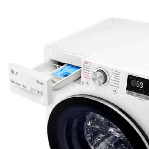 LAVASECADORA LG F4DV5009S1W INTEL BLANCA 9KG 1400R