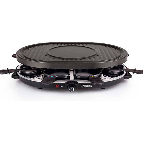 RACLETTE PRINCESS 162700 OVAL 8PERS 8SARTENES