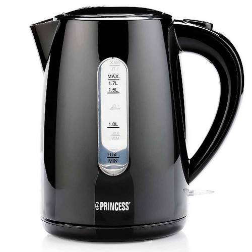 HERVIDOR PRINCESS 236017 NEGRO STYLE 1,7L 2200W
