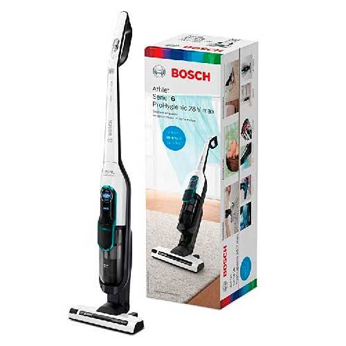 ASPIRADORA BOSCH BCH86HYG2 ESCOBA SIN CABLE BLANCO