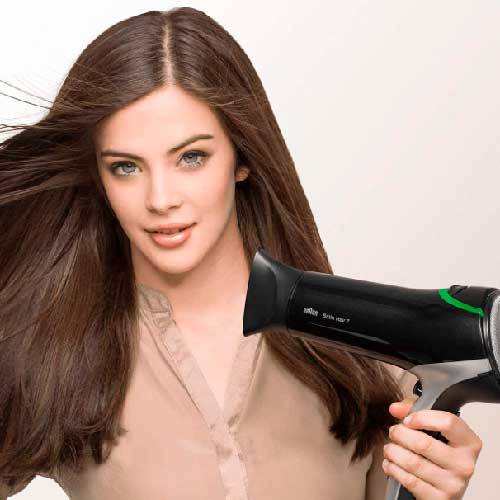 SECADOR BRAUN HD710 BLK IONTEC NEGRO-SILVER