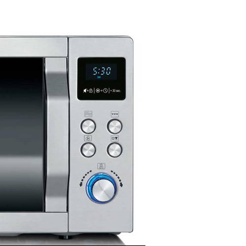 MICROONDAS SEVERIN 7753 GRILL 23LT PLATA 470110005