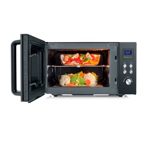 MICROONDAS SEVERIN 7763 GRIL 25L NEG/ACE 470110004