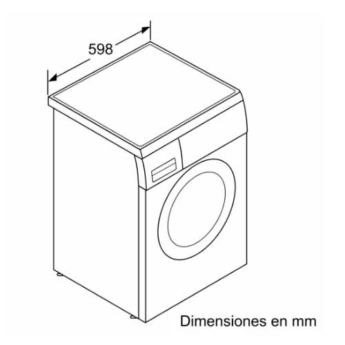 LAVADORA BALAY 3TS993XT C.FR ACERO 9KG 1200RPM