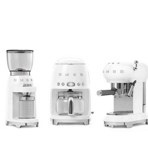 MOLINILLO CAFE SMEG CGF01WHEU BLANCO 50STYLE 150W