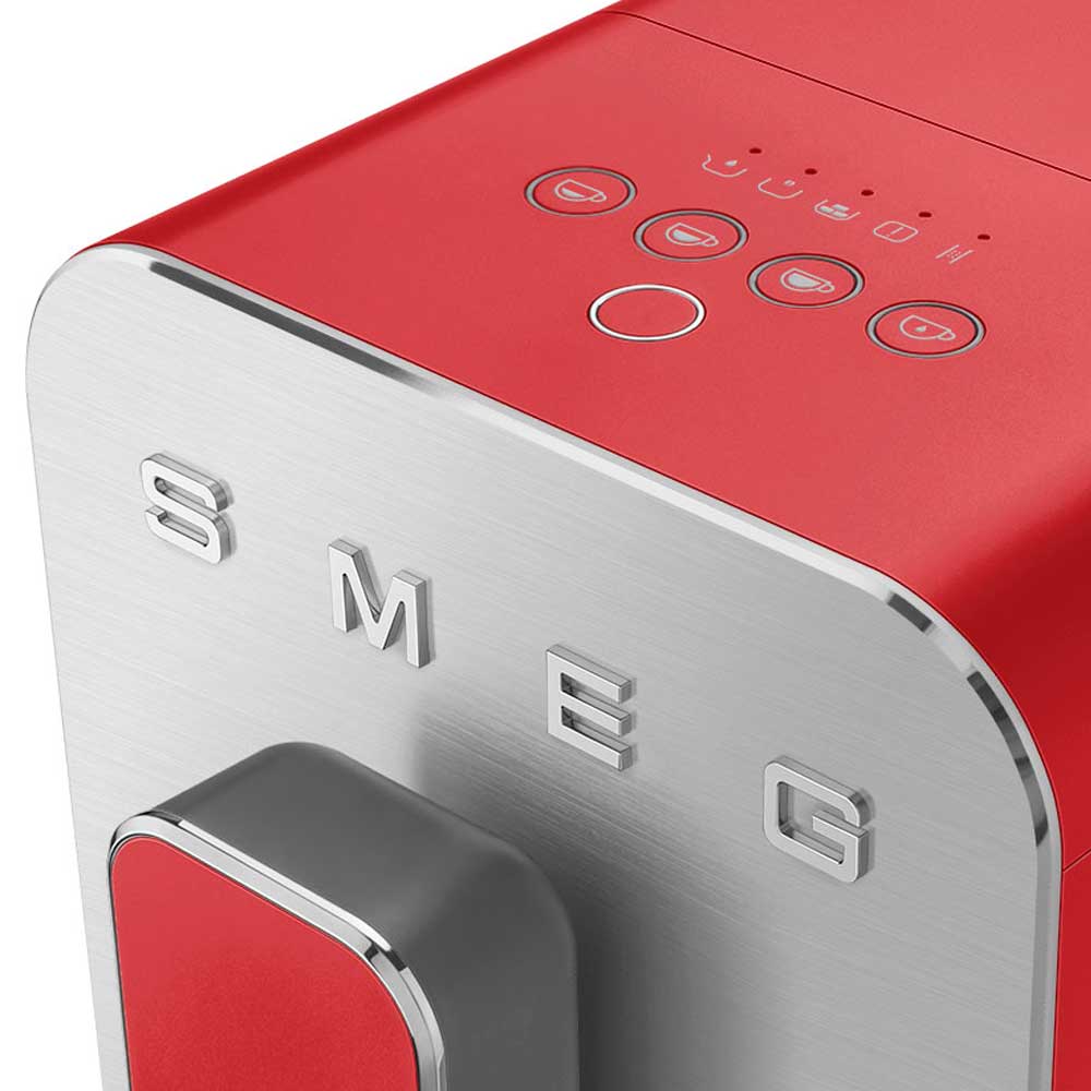 CAFETERA SMEG BCC02RDMEU SUPERAUTOM. ROJA 1350W