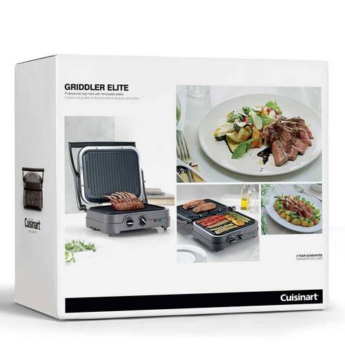 PLANCHA CUISINART GR47E GRILL ELITE 1600W
