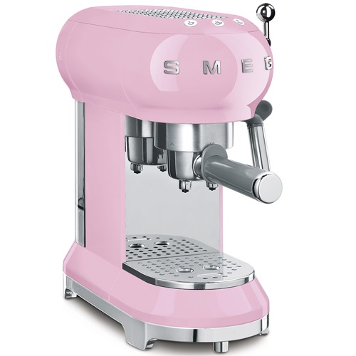 CAFETERA SMEG ECF01PKEU ESPRESSO ROSA