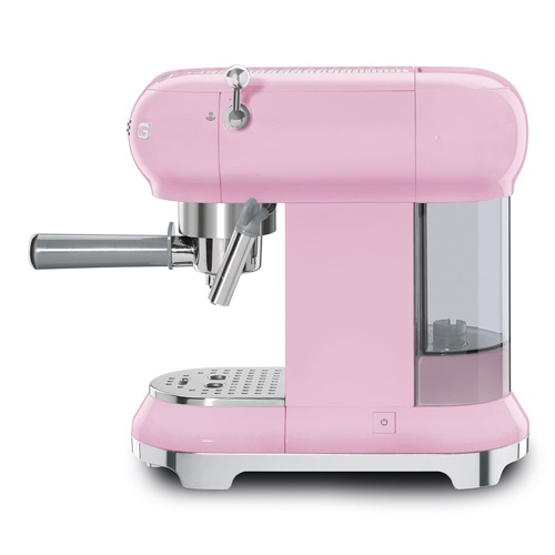 CAFETERA SMEG ECF01PKEU ESPRESSO ROSA