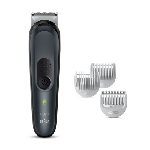 BODYGROOMER BRAUN BG3340 NEGRO GRIS 3 ACCES