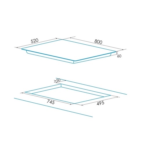 INDUCCION EDESA EIM8430R 4ZNAS NEG 80CM 922272024