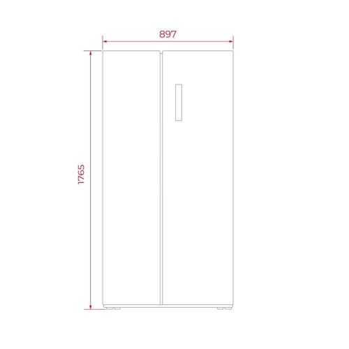 FRIGORIFICO TEKA RLF74910GBK SBS C.NEG G 113430040