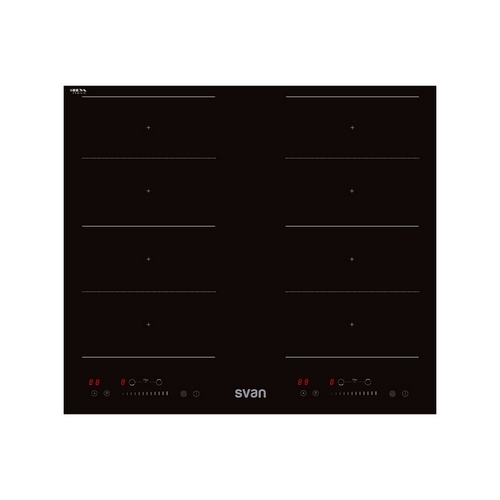 INDUCCION SVAN SVI623FZ C.NEG 4ZNAS 7200W TOUCH