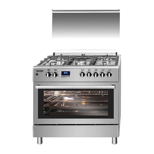 COCINA SVAN SVK9562FEX MIXTA INOX 90CM 5ZNAS B
