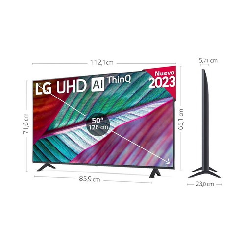 LED LG 50UR78006LK.AEU UHD 4K SMART TV HDR10 F