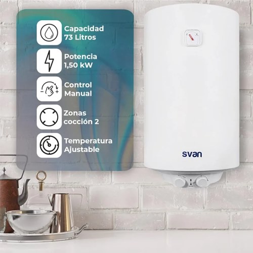 TERMO ELEC SVAN ST8000 VERTIC 80L 1500W C