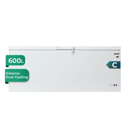 CONGELADOR SVAN SCH6200EDC HORIZ 600L DUAL BL C