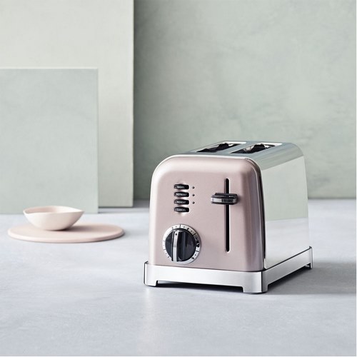 TOSTADOR CUISINART CPT160PIE 2RAN ROSA BDJA MIGAS
