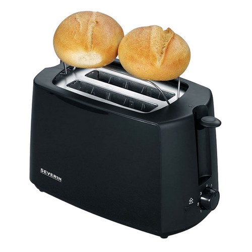 TOSTADOR SEVERIN 2287 AUTOM 2REB NEG 700W