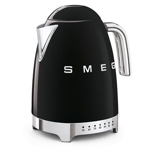 HERVIDOR SMEG KLF04BLEU ELECTR NEGRO TEMP VAR