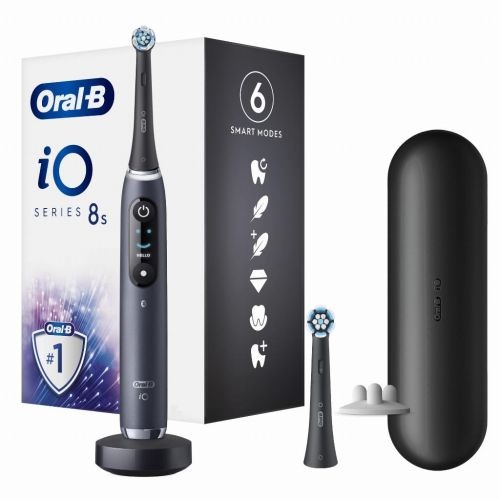 CEPILLO DENTAL BRAUN IO 8S NEGRO