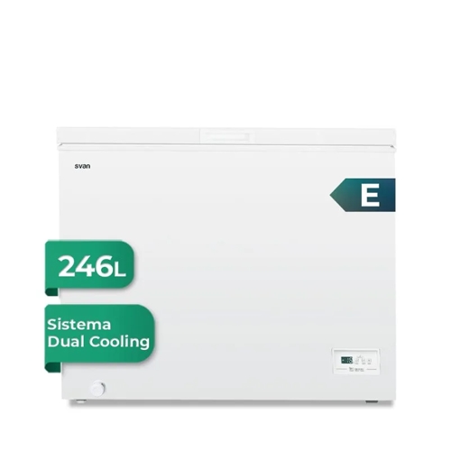 CONGELADOR SVAN SCH2501EDC HORIZ 246LT BLANCO F
