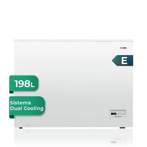 CONGELADOR SVAN SCH2001EDC HORIZ 198LT BLANCO E