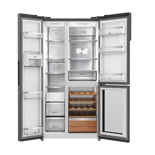 FRIGORIFICO TEKA RLF85950 SBS CRIST NEGR 113430074