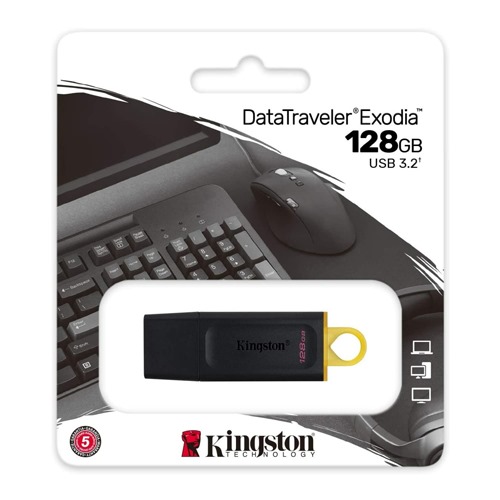 PENDRIVE KINGSTON DTX128GB USB3.2 DATATRAV EXODIA