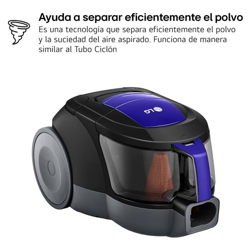 ASPIRADOR LG VC5506NHTB 650W ELIPSE CICLON AZUL