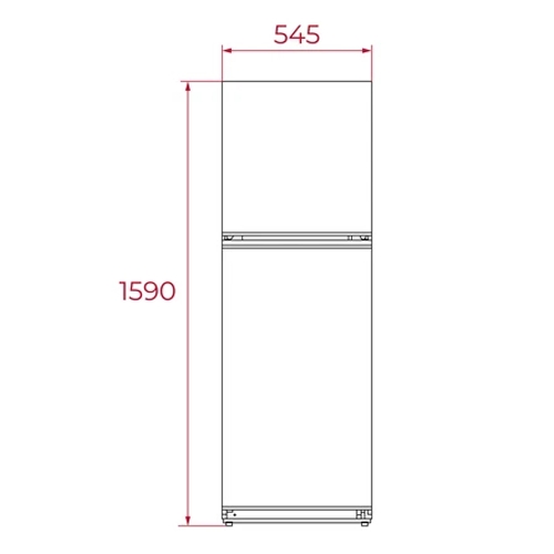 FRIGORIFICO TEKA RTF3210 BL 2PUERT 159CM 113380004