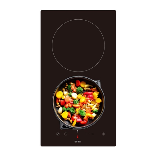 VITROCERAMICA SVAN SV2301 2ZON 3000W 50CM CRIS NEG