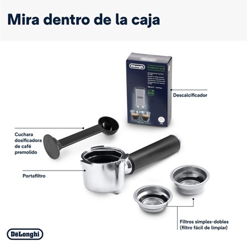 CAFETERA DELONGHI EC685.M DEDICA STYLE METAL