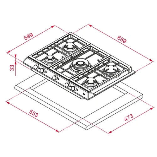 ENCIMERA TEKA EX7015GAIAL DRCI BUT 112610043