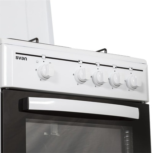 COCINA SVAN SKG4500TM GAS BUT BLANCA 87X50CM