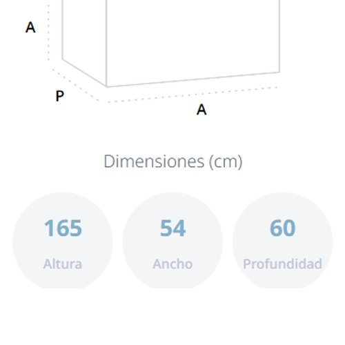 FRIGORIFICO BEKO RDNT271I40WN 2PTAS NF 165X54CM