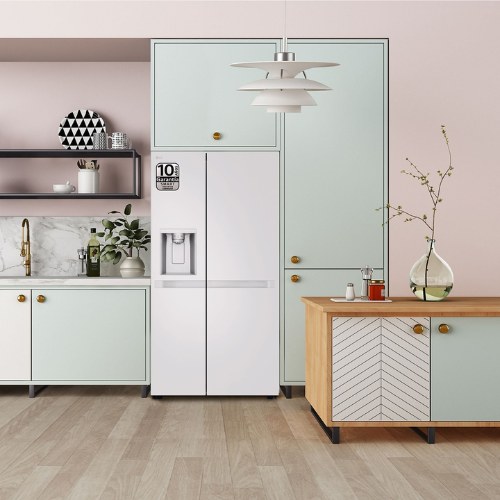 FRIGORIFICO LG GSLC40SWPE SBS BL 179CM E