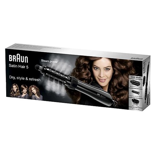 MOLDEADOR PELO BRAUN BRAS530E SV-LC NEG 1000W