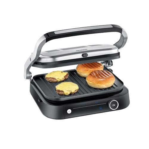 GRILL SEVERIN KG2395 1800W NEG/PLAT ANTIADH