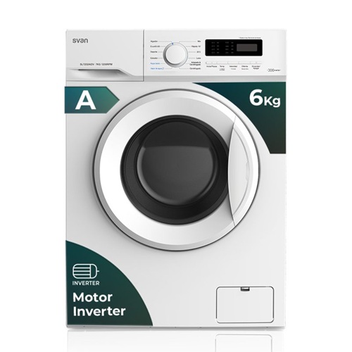 LAVADORA SVAN SL6002AIDV C.FR 6KG 1000RPM BLAN