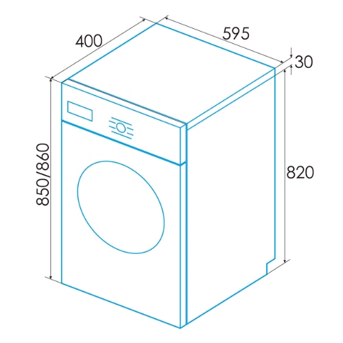 LAVADORA EDESA EWF7201X C.FR 7KG 925270573