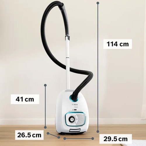 ASPIRADORA BOSCH BGL41HYG2H SUELO CON BOLSA BLANCO