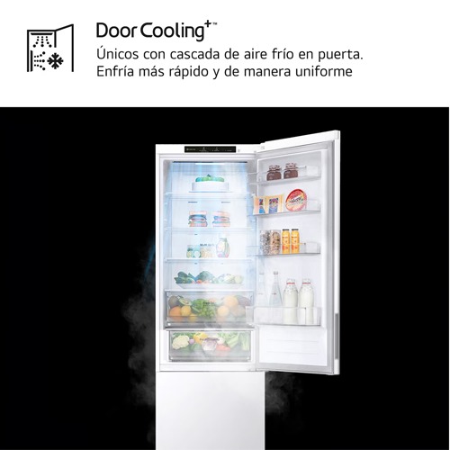 FRIGORIFICO LG GBV21NCDSW COMBI BLAN 1,86M 374L D