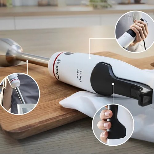 BATIDORA BOSCH MSM4W421 MANO BLANCO 800W ERGOMASTE